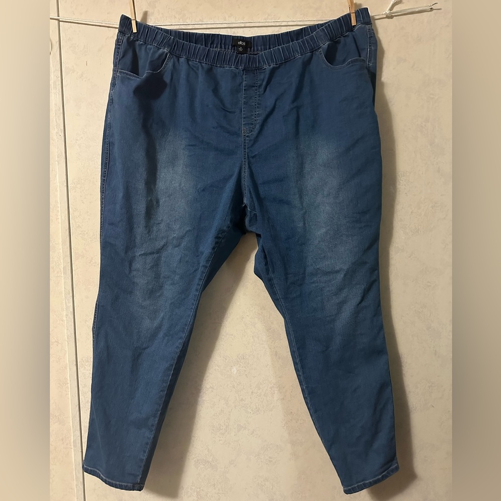Ellos Blue Jeggings Effortless Style